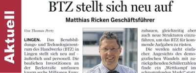 Pressegespr&auml;ch mit Matthias Ricken