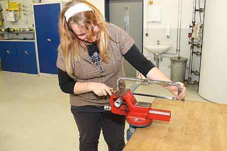 Mit Begeisterung waren die Sschüler bei der Sache.