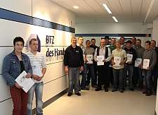 Die neuen SHK-Kundendiensttechniker.